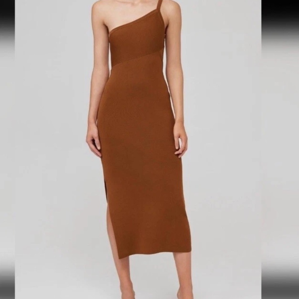 House of Harlow Brown Knit Dress